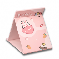 Зеркало настольное "Love bunny" pink iLikeGift