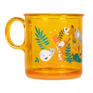 Чашка с антискользящим дном  Sealife  12 мес+ Baboo