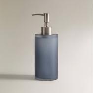 Синий дозатор для жидкого мыла с эффектом шероховатости ZARA HOME