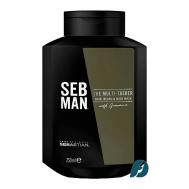 Шампунь для ухода за волосами, бородой и телом SEB MAN The Multi-Tasker 3in1 250.0 SEBASTIAN PROFESSIONAL