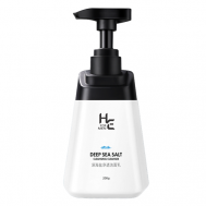Очищающий гель для лица НЕ DEEP SEA SALT c морской солью HE FOR MEN