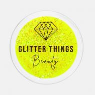 Глиттер Гель Блёстки для глаз, лица и тела "Желточек" Glitter Things