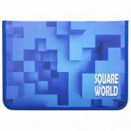 Папка для труда на молнии Square world Юнландия