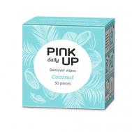 Салфетки для снятия лака и гель-лака COCONUT кокос 30 PINK UP