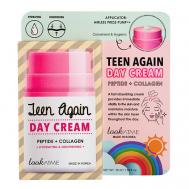 Крем для лица дневной с пептидами и коллагеном Teen Again LOOK AT ME