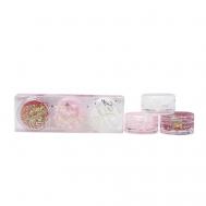 Набор блёсток для лица и тела на гелевой основе GLITTER SET, 3 цвета Beauty Fox