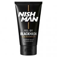 Черная маска Black PEEL-OFF Mask 150.0 NISHMAN
