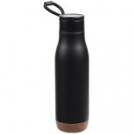 Термобутылка Steady, черная molti