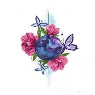 Временная переводная татуировка Tattoo PS&KG-053 Полисфера
