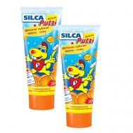 Гелевая детская зубная паста SILCA Putzi Апельсин 75 Silcamed