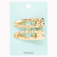 Заколки для волос CRUMPLED GOLD TWINKLE