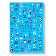 Слайдер дизайн для ногтей на любой фон W-25 MIW NAILS