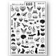 Слайдер дизайн для ногтей 2D MAX-037 MILLIART NAILS