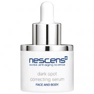 Сыворотка для коррекции пигментных пятен для лица и тела Dark Spot Correcting Serum Face and Body NESCENS