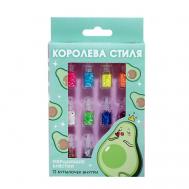 Крупные блёстки для маникюра «Королева стиля», 12 цветов Beauty Fox