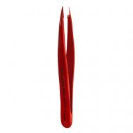 Пинцет для бровей  Pro Expert 11 Type 5r (точечный), красный Staleks