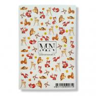 Слайдер дизайн для ногтей на любой фон W-15 MIW NAILS