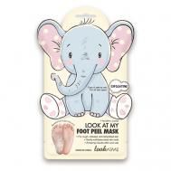 Маска для ног отшелушивающая Foot Peel Mask LOOK AT ME