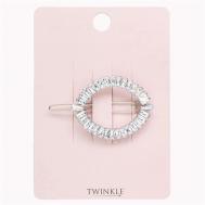 Заколка для волос SHINING CRYSTALS OVAL TWINKLE