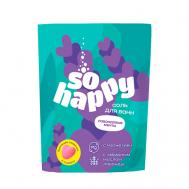 Морская соль для ванны + бомбочка для ванны "SOHappy" Лавандовые мечты Laboratory Katrin
