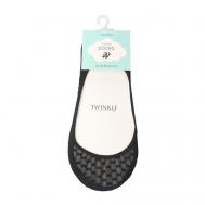 Кружевные следки , цвет: черный, форма 5 TWINKLE