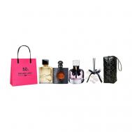 Парфюмерный набор Black Opium +Libre+mon Paris+Ароматическая подвеска Yves Saint Laurent