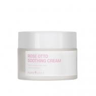 Крем для лица успокаивающий с экстрактом розы дамасской Rose Otto Soothing Cream PUREFORET