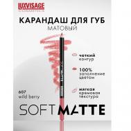 Карандаш для губ SOFT MATTE Luxvisage
