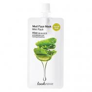 Маска для лица грязевая успокаивающая Алоэ Вера Aloe Mud Face Mask LOOK AT ME