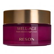Ночной крем для лица интенсивный уход для зрелой кожи Well-Age RESON
