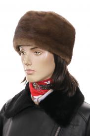 Шапка женская из норки МОСМЕХА