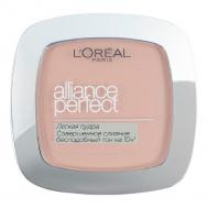 Пудра компактная для лица  ALLIANCE PERFECT Совершенное слияние тон n4 бежевый LOREAL