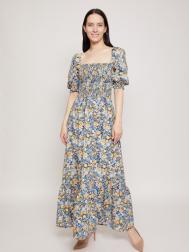 Платье макси с цветочным принтом ZOLLA