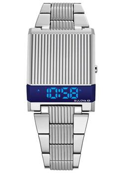 Японские наручные  мужские часы  96C139. Коллекция Computron Bulova