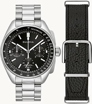 Японские наручные  мужские часы  96K111. Коллекция Lunar Pilot Chronograph Bulova