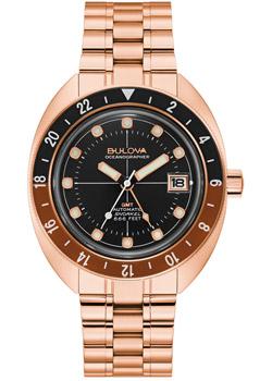 Японские наручные  мужские часы  97B215. Коллекция Oceanographer Bulova