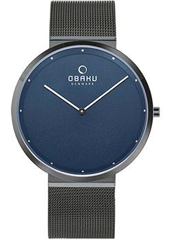 fashion наручные  мужские часы  V230GXJLMJ. Коллекция Ultra Slim Obaku