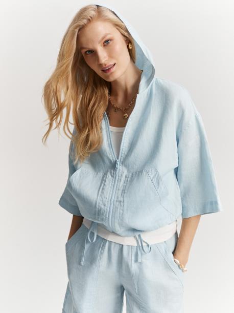 Легкая куртка изо льна  XL(50) Elis