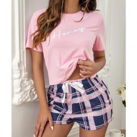 Пижама , размер 46, розовый Нет бренда