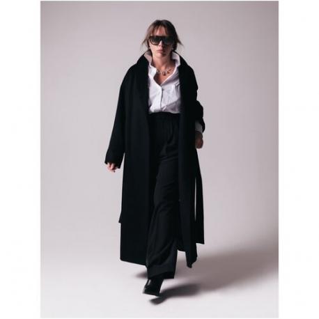 Пальто  , размер 44/170, черный GRAY+ONE