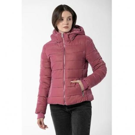 куртка   демисезонная, средней длины, размер XS, розовый Rinascimento