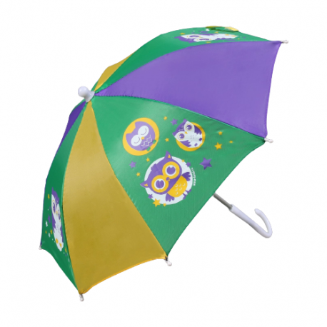 Зонт-трость , желтый, зеленый Funny Toys