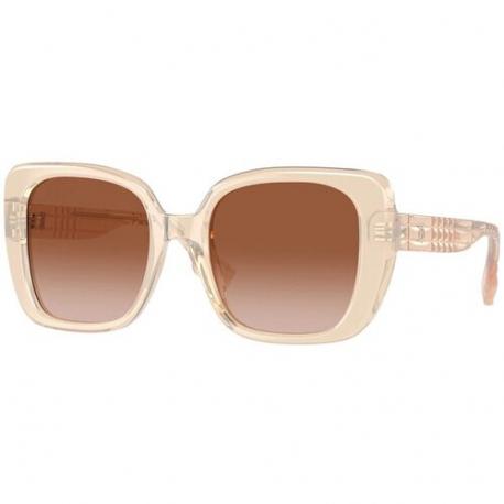Солнцезащитные очки , квадратные, оправа: пластик, градиентные, для женщин, розовый Burberry