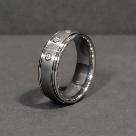 Кольцо , фианит, размер 21, серебряный Carraji