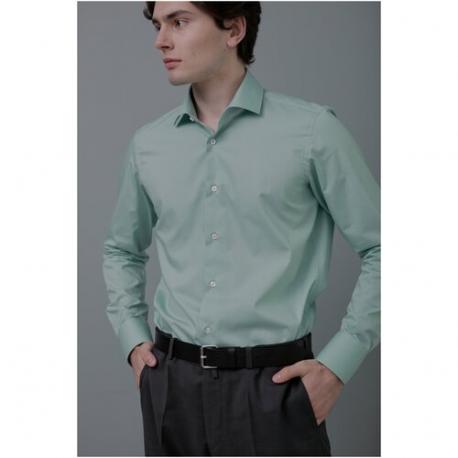 Рубашка , размер 44 176-182, зеленый Allan Neumann