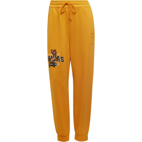 Брюки , размер 36, желтый, оранжевый Adidas