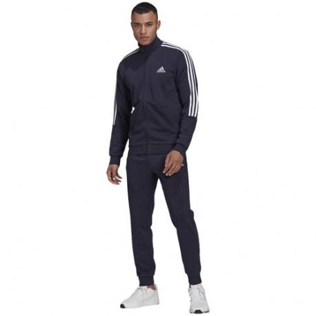 Костюм , олимпийка и джоггеры, силуэт полуприлегающий, размер 6, синий Adidas