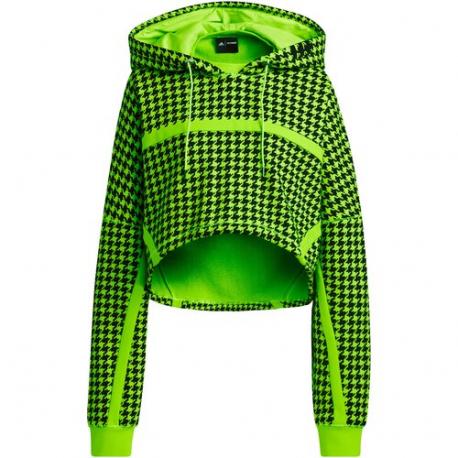 Свитшот , силуэт свободный, размер S INT, зеленый adidas Originals