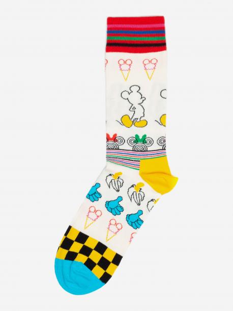 Носки с рисунками  x Disney - Skecthes, Белый HAPPY SOCKS