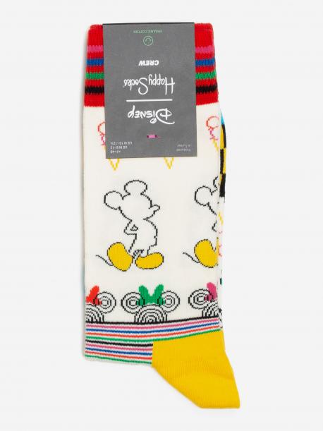 Носки с рисунками  x Disney - Skecthes, Белый HAPPY SOCKS